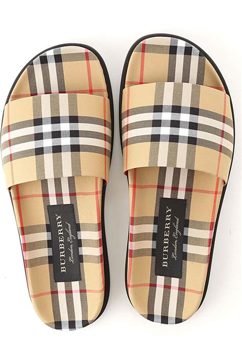 burberry sandalias|burberry slippers for men.